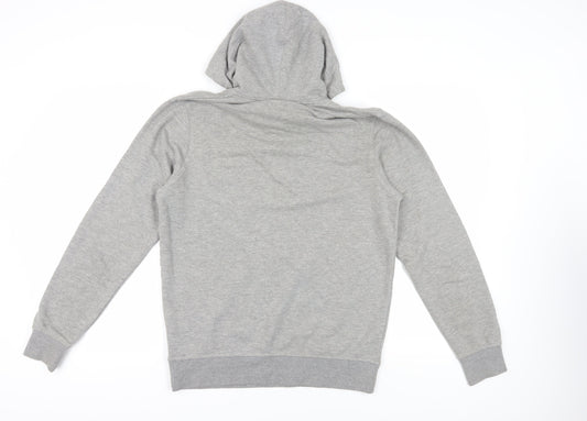 Mens UK Size M JACK & JONES Grey Pullover Hoodie