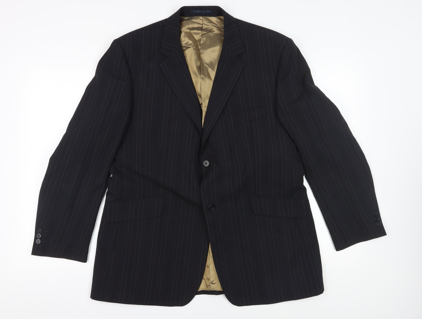 Mens UK Size 44 Burton Regular Black Suit Jacket