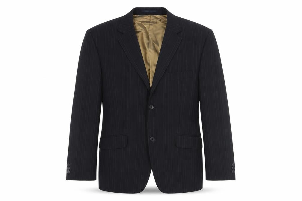 Mens UK Size 44 Burton Regular Black Suit Jacket