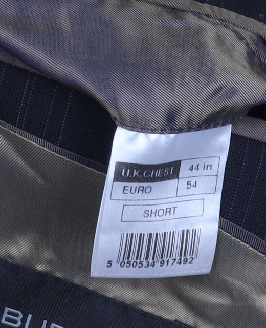 Mens UK Size 44 Burton Regular Black Suit Jacket