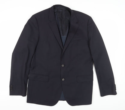 Mens UK Size 42 Boss Regular Black Suit Jacket