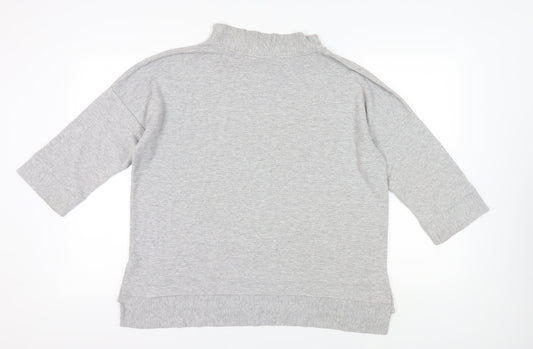 Womens UK Size L French Connection Grey Pullover Sweatshirt