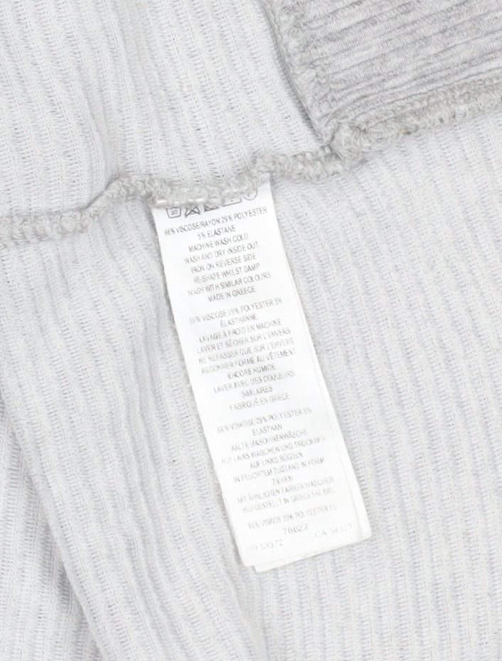 Womens UK Size L French Connection Grey Pullover Sweatshirt