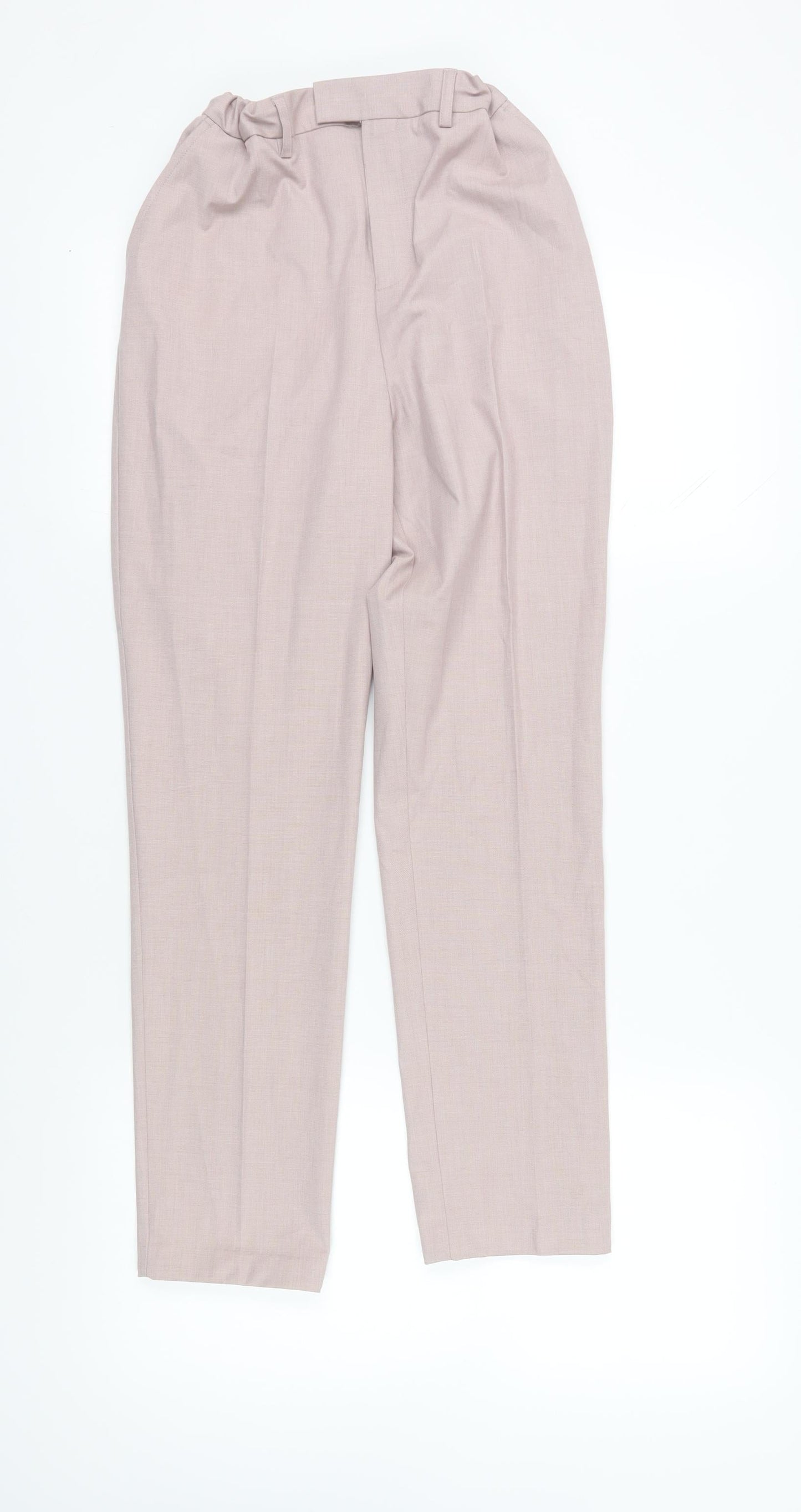 Marks and Spencer Boys Pink Regular Trousers 14 Years