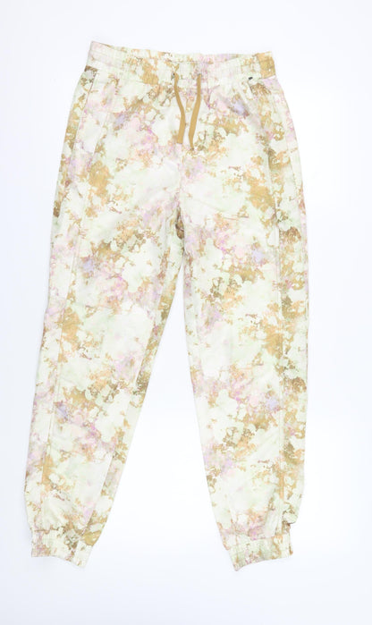 Womens UK Size XS Monki Regular Fit Jogger Multicoloured Trousers
