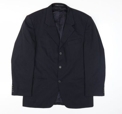 Mens UK Size 38 Centaur Regular Black Suit Jacket