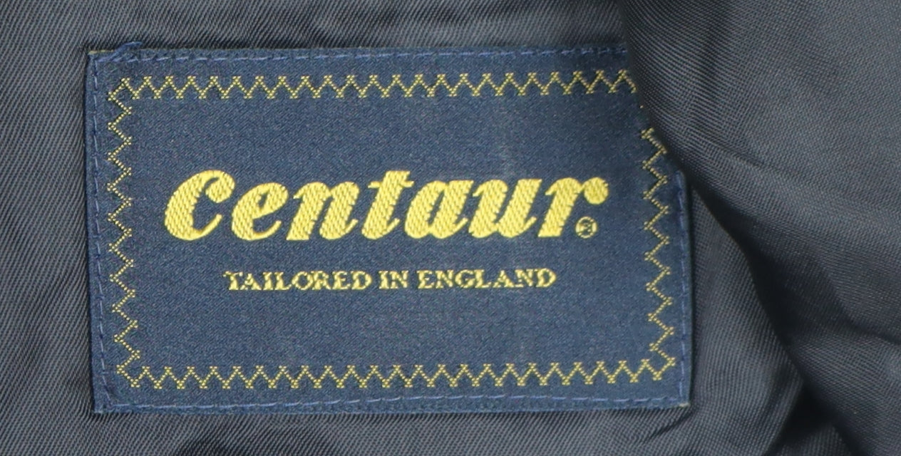 Mens UK Size 38 Centaur Regular Black Suit Jacket