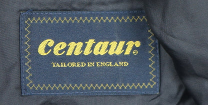 Mens UK Size 38 Centaur Regular Black Suit Jacket