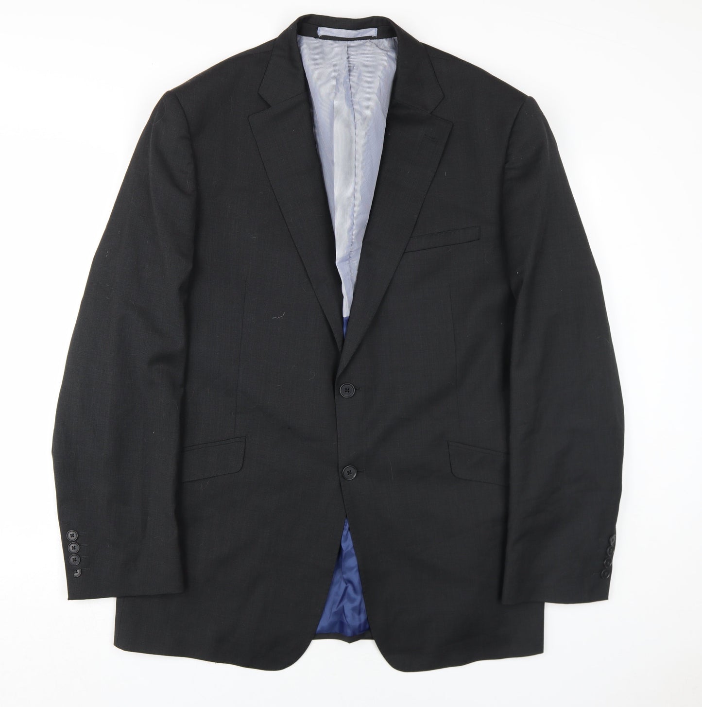 Mens UK Size 44 Marks and Spencer Regular Black Suit Jacket