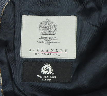 Mens UK Size 40 Alexandre of England Regular Blue Suit Jacket