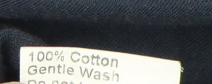 Nicce Men's Blue Crew Neck T-Shirt, Size S, with Logo