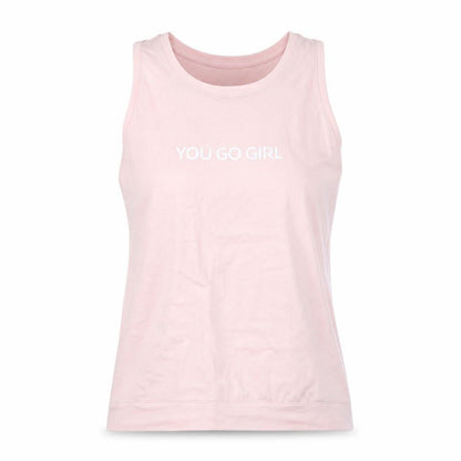 Womens UK Size L Athletic Works Pink Basic Tank