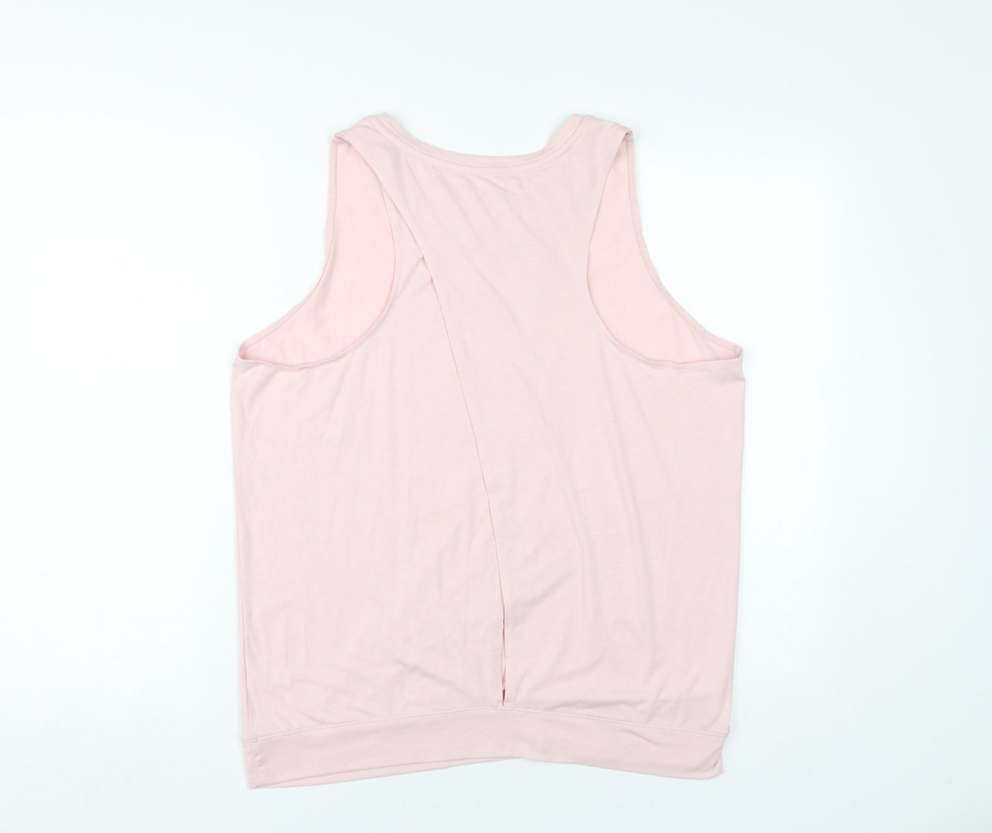 Womens UK Size L Athletic Works Pink Basic Tank