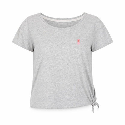 Next Women’s Grey Pyjama Top Size 10 with Bow Accent