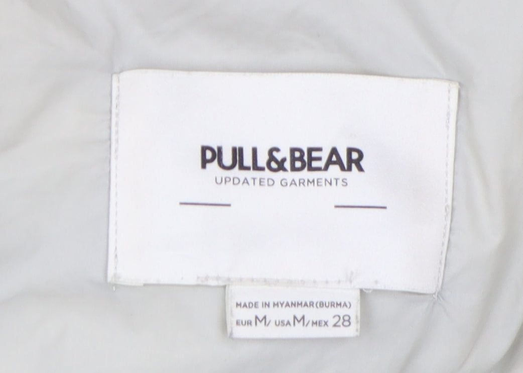 Womens UK Size M Pull & Bear Beige Gilet