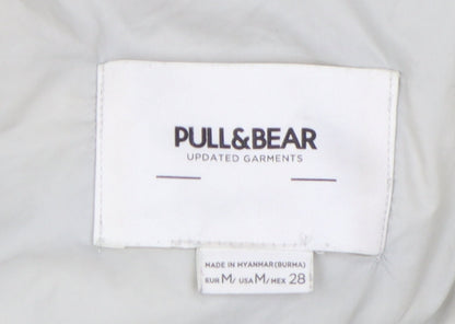 Womens UK Size M Pull & Bear Beige Gilet