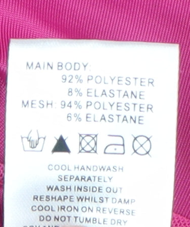 ASOS Women Pink One Shoulder Bodycon Dress Size 10