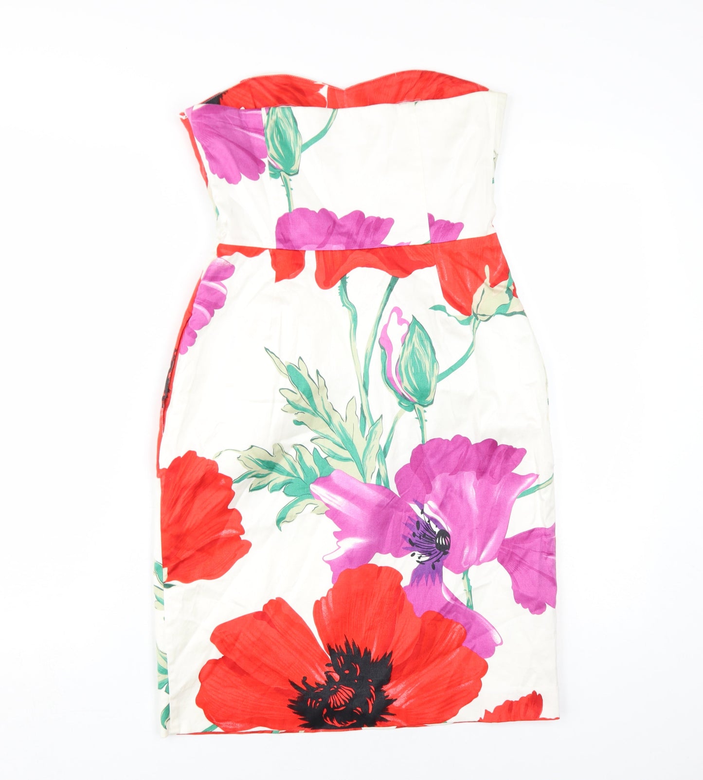 Coast Women's Multicoloured Floral Pencil Dress Size 10