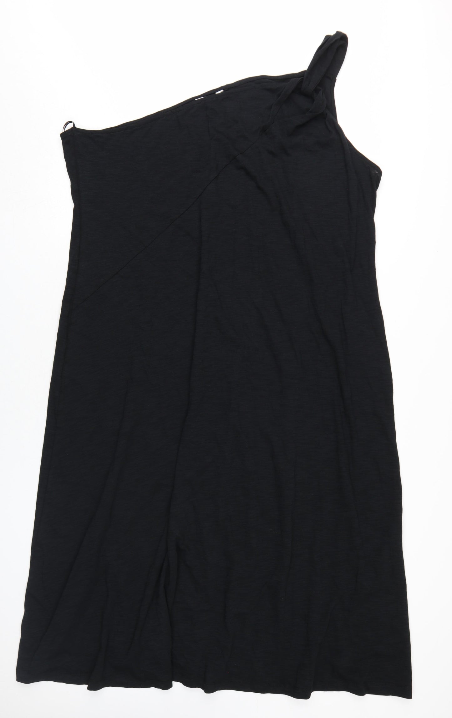 Marks and Spencer Women's Black One Shoulder Dress