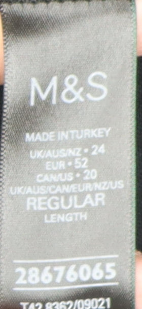 Marks and Spencer Women's Black One Shoulder Dress