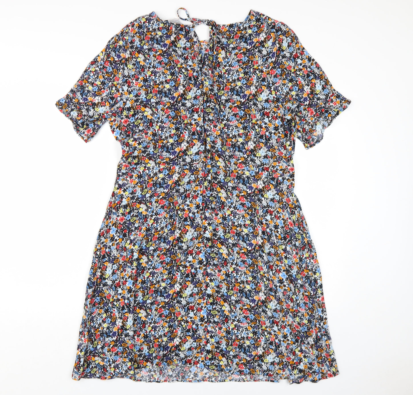 Next Women's Multicoloured Floral Shift Dress