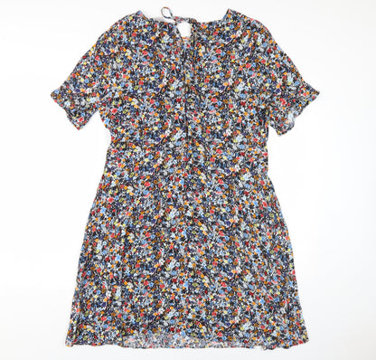 Next Women's Multicoloured Floral Shift Dress
