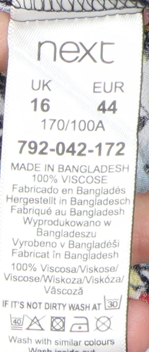 Next Women's Multicoloured Floral Shift Dress