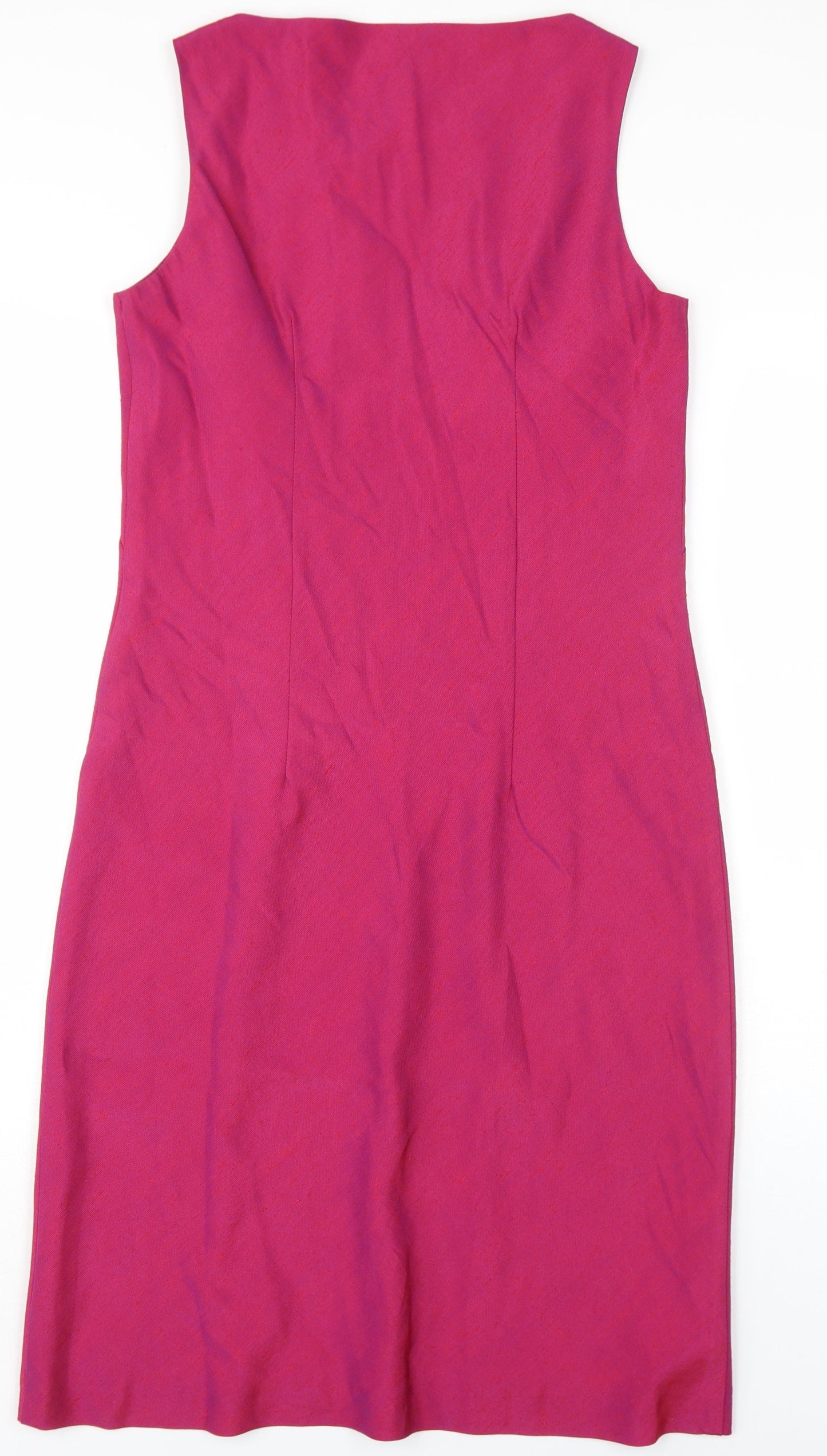 Dorothy Perkins Women's Pink Sheath Dress Size 10