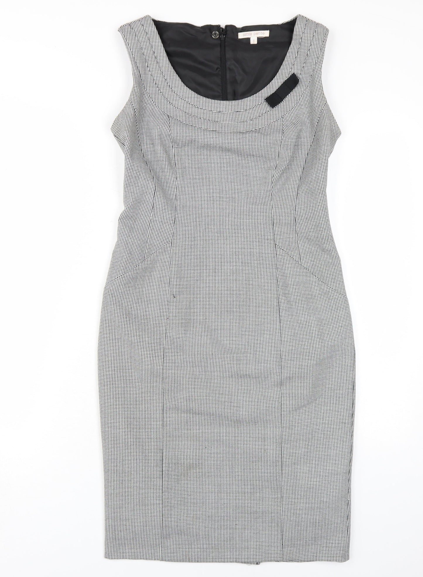 Marks and Spencer Women’s Grey Sheath Dress, Size 6 - Elegant Choice
