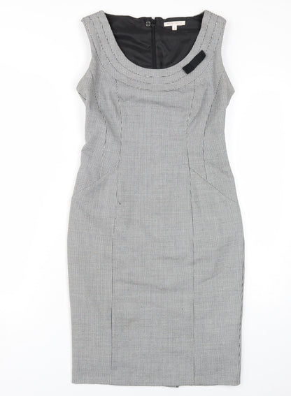 Marks and Spencer Women’s Grey Sheath Dress, Size 6 - Elegant Choice