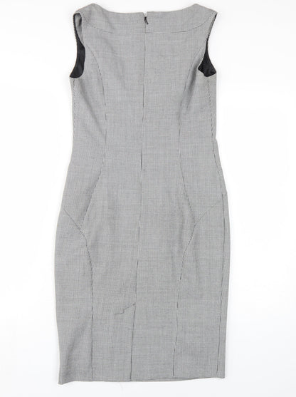 Marks and Spencer Women’s Grey Sheath Dress, Size 6 - Elegant Choice
