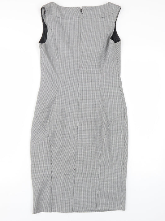 Marks and Spencer Women’s Grey Sheath Dress, Size 6 - Elegant Choice
