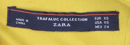 Zara Women Yellow Romper XS
