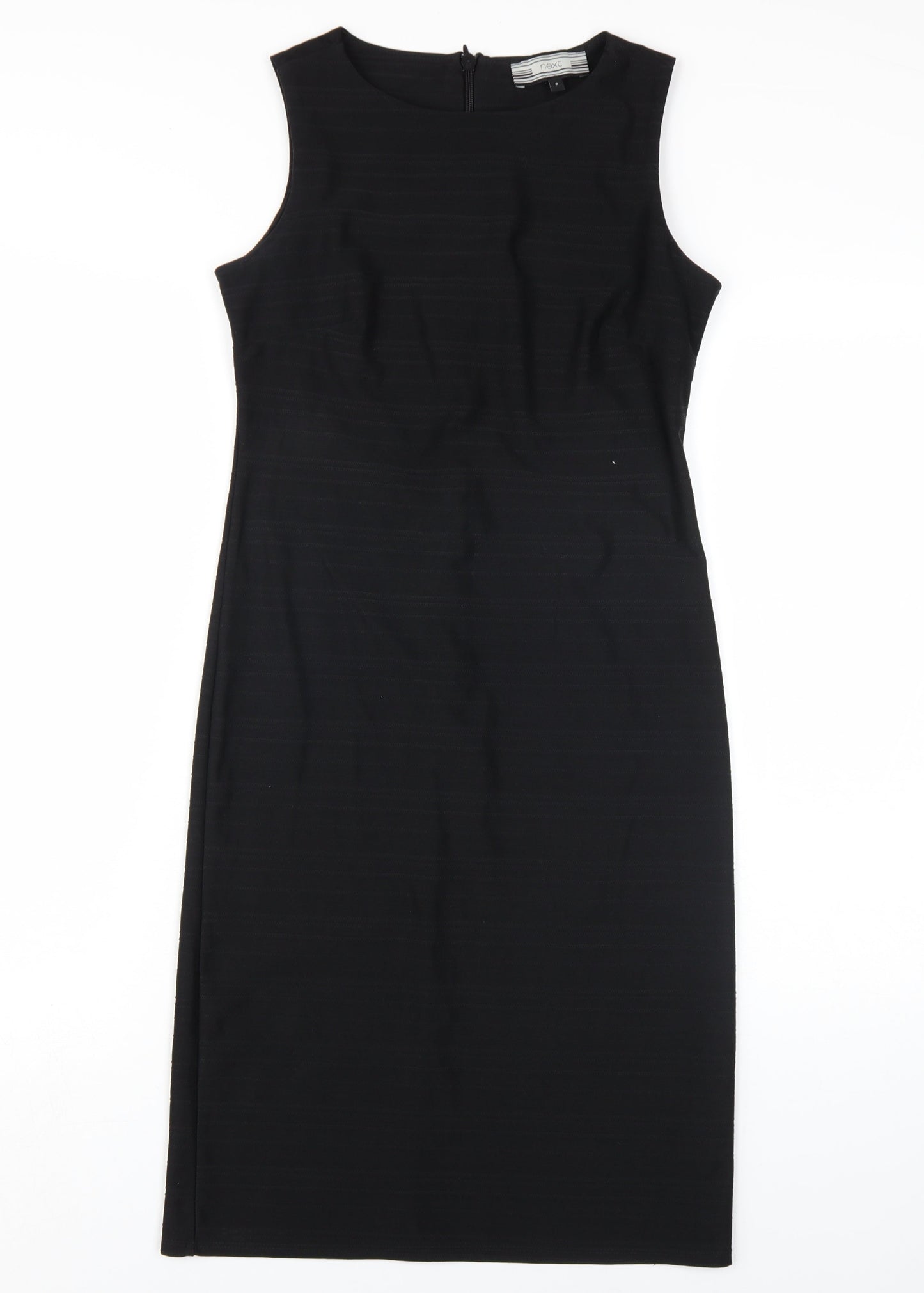 Next Women's Black Sheath Dress Size 8