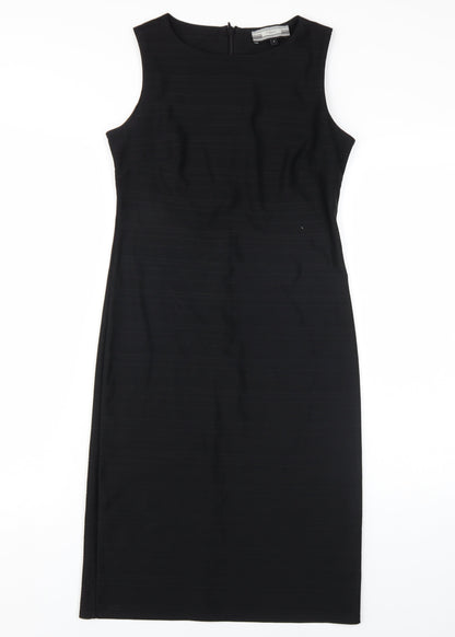 Next Women's Black Sheath Dress Size 8