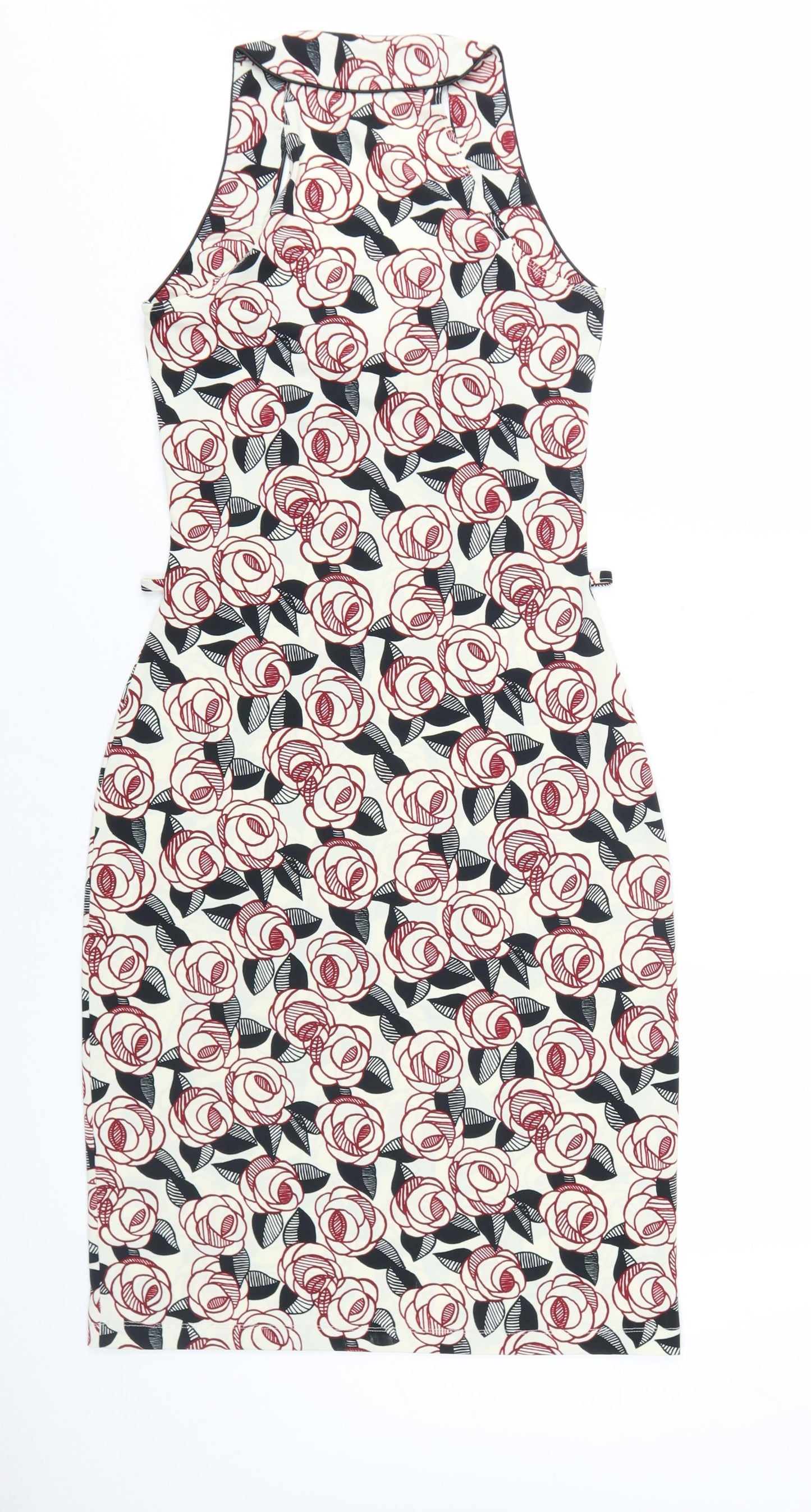Kookai Women's Multicoloured Floral Bodycon Dress - Size 6