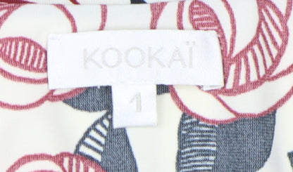 Kookai Women's Multicoloured Floral Bodycon Dress - Size 6
