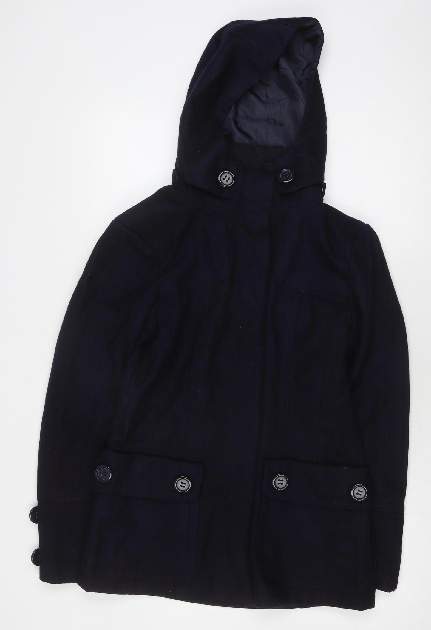 Womens UK Size 12 Evita Black Basic Jacket