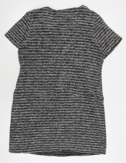Wallis Women's Black Shift Dress UK 16