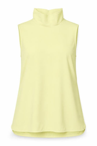 Womens UK Size 14 Coast Yellow Basic Blouse