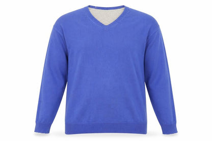 Mens UK Size L Marks and Spencer Blue Pullover Jumper