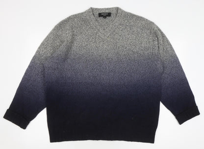 Mexx Men's Grey XL V-Neck Jumper