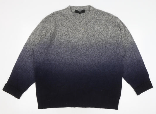 Mexx Men's Grey XL V-Neck Jumper