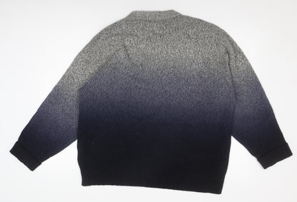 Mexx Men's Grey XL V-Neck Jumper