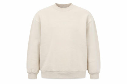 Unisex Adults UK Size L COLLUSION Beige Pullover Sweatshirt