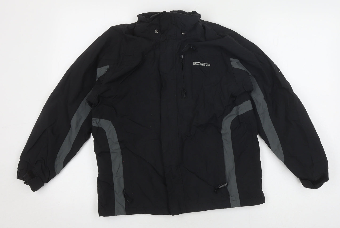 Mountain Warehouse Boys Black 3-in-1 Waterproof Jacket, Size 11