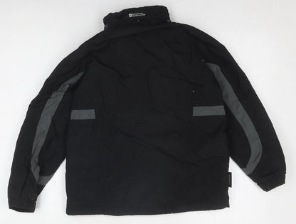 Mountain Warehouse Boys Black 3-in-1 Waterproof Jacket, Size 11