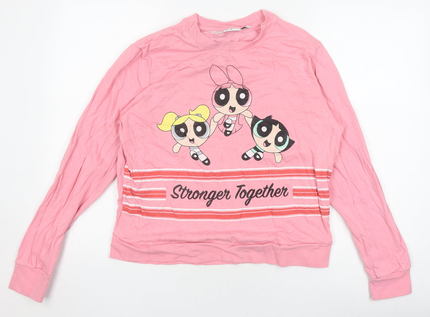 Womens UK Size 10 ASOS Pink Pullover Sweatshirt