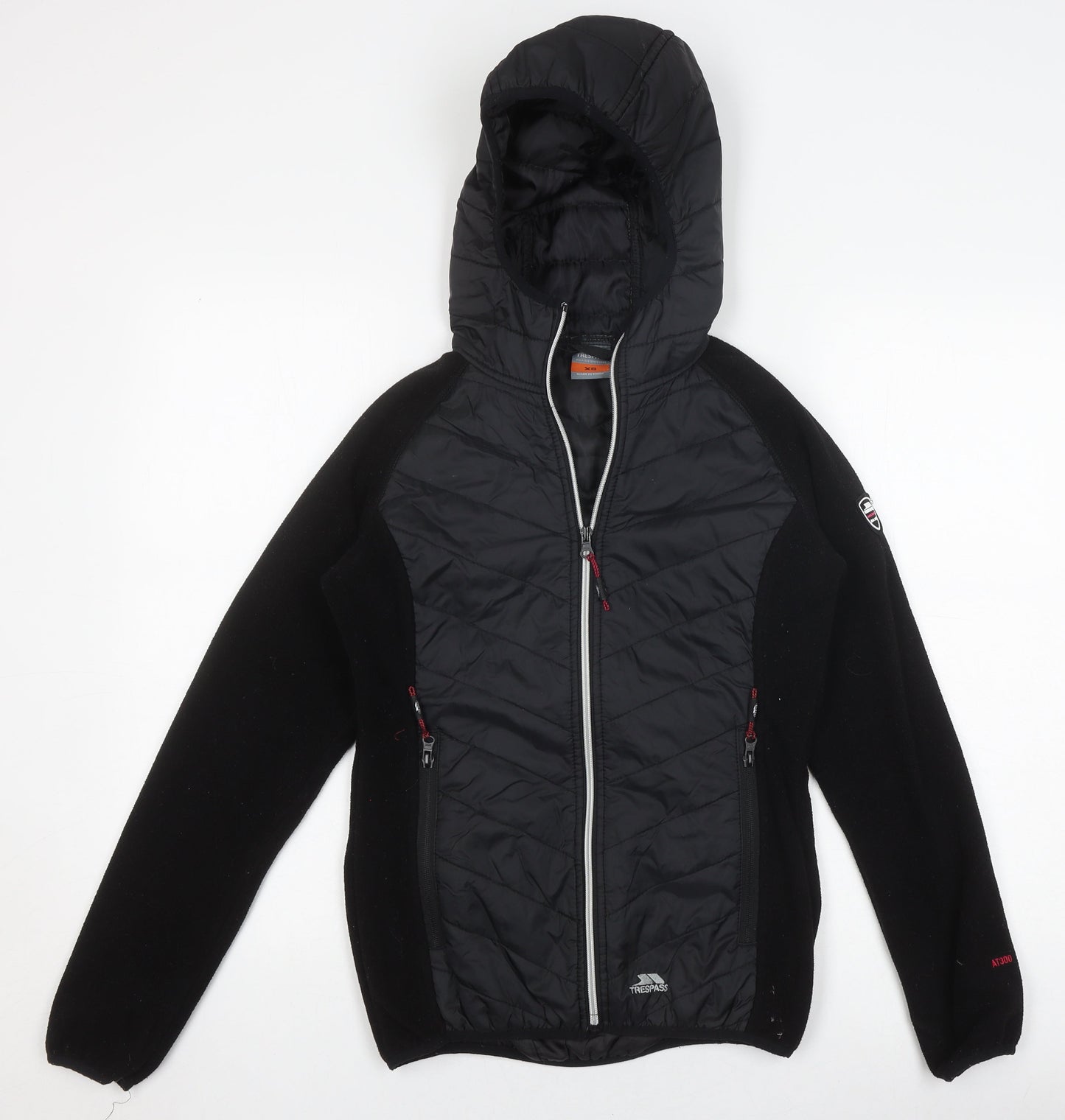 Womens UK Size XS Trespass Black Puffer Jacket
