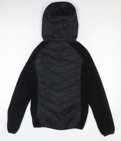 Womens UK Size XS Trespass Black Puffer Jacket